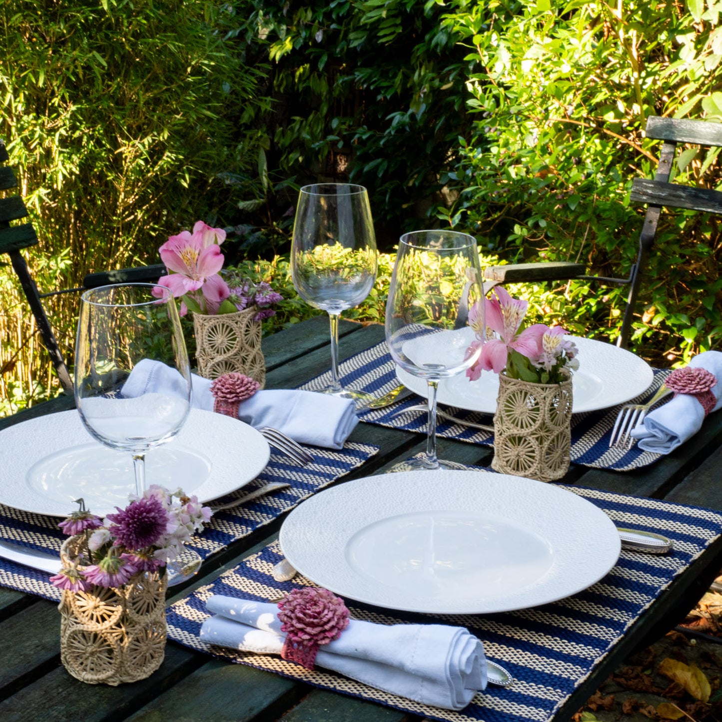 La table Rose - Pour 2 couverts