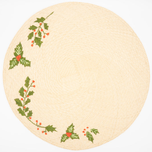 Set de table brodé - HOUX