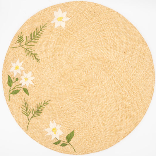 Set de table brodé - EDELWEISS (3 Options)