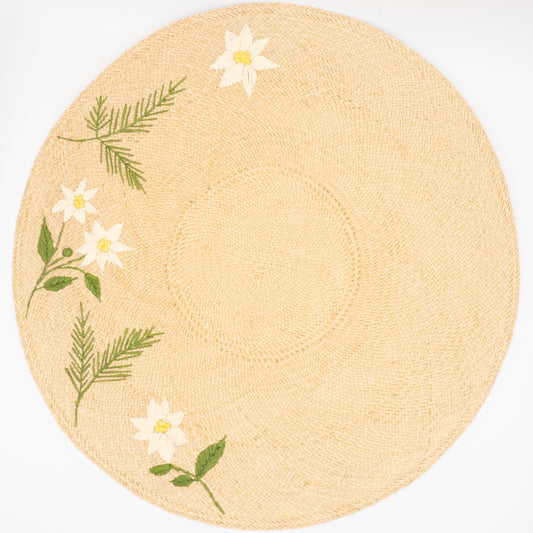 Set de table brodé - EDELWEISS (3 Options)