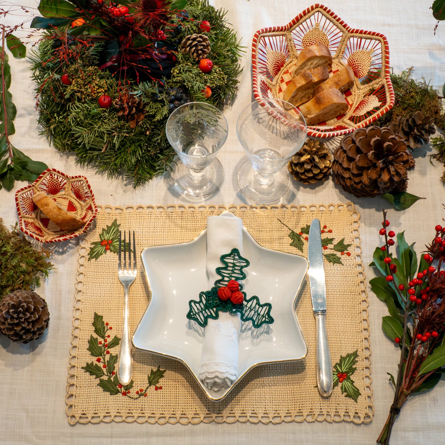 La Table du Père Noël (Lot de 7 articles)