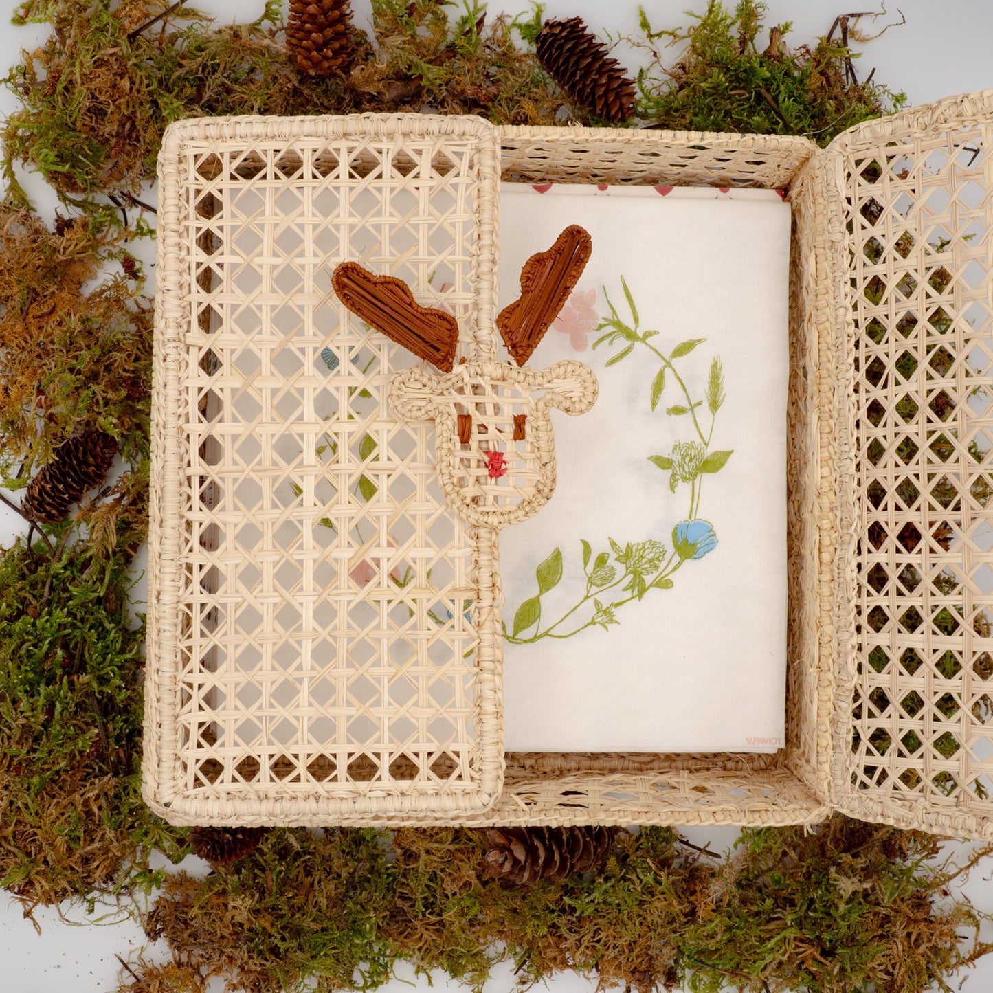 La boite à Cors (Lot de 12 ronds de serviette + 1 boîte offerte)